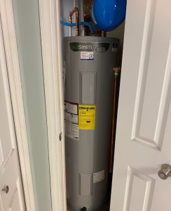 water heater leak